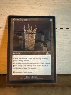 Grim Monolith Urza's Legacy Regular - Image 1