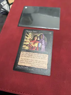Played Magic The Gathering Vampiric Tutor Visions 1996 Wizards Coast - Image 2