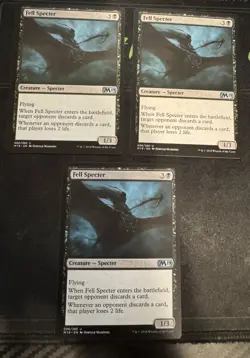 Fell Specter X3 M19 Core Set 2019 Magic the Gathering MTG - Image 1