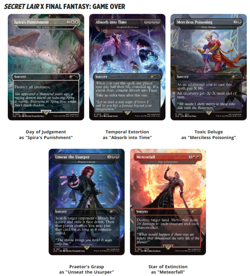 🗡 MTG Secret Lair x Final Fantasy EN FOIL Bundle English - 1/1 PRINT RUN - Image 2