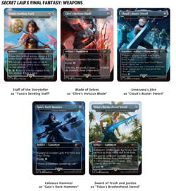 🗡 MTG Secret Lair x Final Fantasy EN FOIL Bundle English - 1/1 PRINT RUN - Image 3