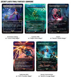 🗡 MTG Secret Lair x Final Fantasy EN FOIL Bundle English - 1/1 PRINT RUN - Image 4