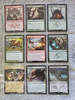 Magic the Gathering - 18 Card Lot. All Cards Are Rare Or Mythic Rares! - Image 1