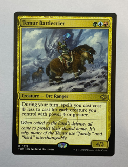 MTG - Temur Battlecrier - NM - Tarkir: Dragonstorm - Image 1
