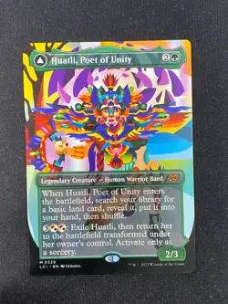 Huatli, Poet of Unity (BORDERLESS) - Lost Caverns of Ixalan (Magic/MTG) - Image 2