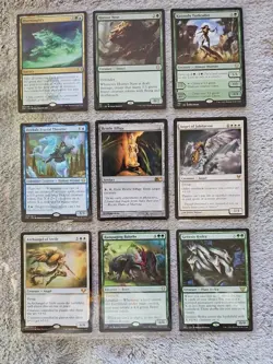 Magic the Gathering - 18 Card Lot. All Cards Are Rare Or Mythic Rares! - Image 1