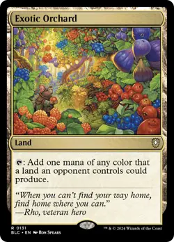 MTG Exotic Orchard - Bloomburrow Commander #131 - Image 1