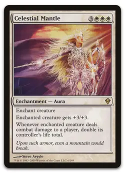 Celestial Mantle #6 (NM) Zendikar ZEN Magic MTG - Image 1