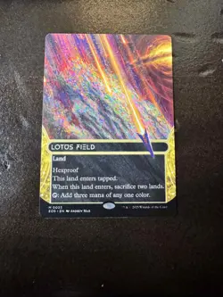 Lotus Field (0023) Edge of Eternities: Stellar Sights Borderless Mythic Rare - Image 1