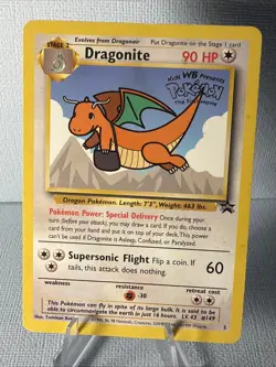 Pokemon Dragonite (Movie Promo) 05/53 Wotc Promo Regular Moderate Play - Image 2