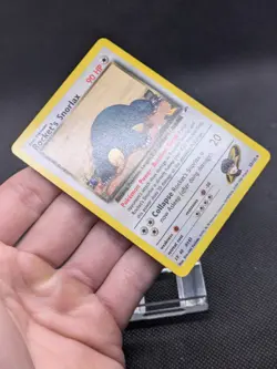 Rockets Snorlax Gym Heroes Pokemon Card 33/132 WOTC LP-NM - Image 2