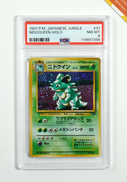 Pokemon PSA 8 Nidoqueen #31 Holo Jungle 1997 Japanese - Image 1