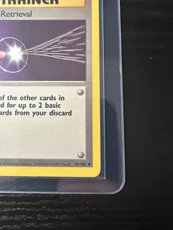 Energy Retrieval 81/102 Base Set Unlimited WOTC Vintage Pokemon - Image 5
