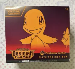 Pokemon Scarlet & Violet Obsidian Flames Pokemon Center Elite Trainer Box ETB PC - Image 1