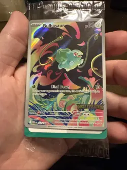 Bulbasaur 133/132 Stamped Promo SEALED Mega Evolutions Pokemon TCG - Image 1