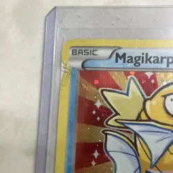 Pokemon TCG Magikarp XY 143 Holo Black Star Promo Card Ok condition 2016 - Image 4