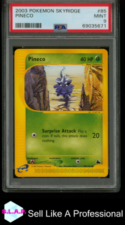 PINECO POKEMON SKYRIDGE 2003 85 PSA 9 - Image 1