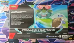Pokemon TCG Venusaur ex & Blastoise ex Premium Collection ✅SEALED✅ - Image 2