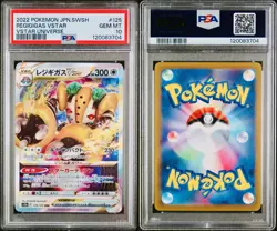 POKEMON PSA 10 REGIGIGAS VSTAR 125/172 s12a VSTAR UNIVERSE JAPANESE 2022! - Image 3