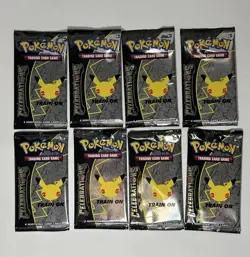 Lot of (8) Pokemon TCG Celebrations 25th Booster Packs - NEW/SEALED UNWEIGHED - Image 1