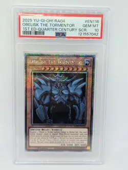 Yu-Gi-Oh | Obelisk the Tormentor | RA04-EN116 | PSA 10 - Image 1