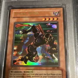 2004 Yugioh 1st Edition Strike Ninja IOC-007 Invasion of Chaos Ultra Rare - Image 2