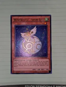 *** WINDWITCH - SNOW BELL *** 1ST EDITION ULTRA RARE RATE-EN008 YUGIOH! - Image 1