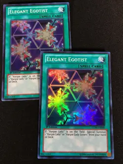 Yugioh Elegant Egotist LCJW-EN098 1st Super x2 (NM) - Image 1