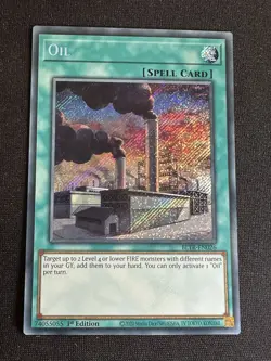 Oil - YuGiOh! BLTR-EN026 Secret Rare NM - Image 1
