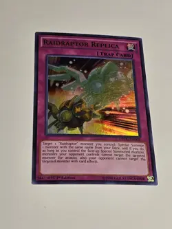 Yugioh Raidraptor Replica DPDG-EN008 Ultra Rare 1st Ed NM - Image 2