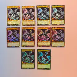RED EYES B. DRAGON YU-GI-OH! JP001 2020 VICTORY PK. LEG. RED-EYES JP LOT 10X - Image 1