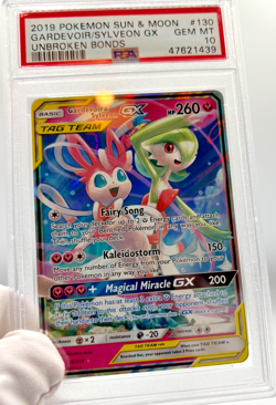 Pokemon Cards - PSA 10 Gardevoir & Sylveon GX 130/214 - Unbroken Bonds - GEM MT - Image 4