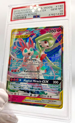 Pokemon Cards - PSA 10 Gardevoir & Sylveon GX 130/214 - Unbroken Bonds - GEM MT - Image 5