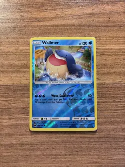 Pokemon Celestial Storm Wailmer Reverse Holo Common Card 39/168 MP - Image 1