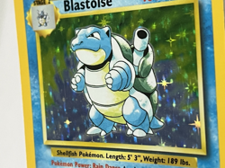 Pokemon TCG Blastoise Base Set Holo Rare Card 2/102 - LP - Image 5