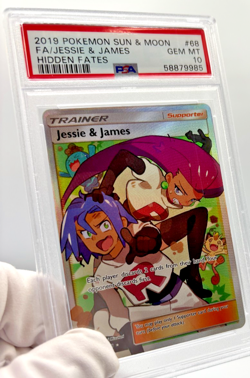Pokemon Cards - PSA 10 Jessie & James 68/68 - Hidden Fates FA - GEM MT - PSA10 - Image 3