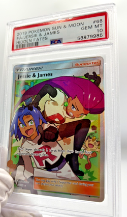 Pokemon Cards - PSA 10 Jessie & James 68/68 - Hidden Fates FA - GEM MT - PSA10 - Image 5