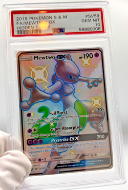 Pokemon Cards - PSA 10 Mewtwo GX SV59/SV94 - Hidden Fates - GEM MT - PSA10 - Image 4