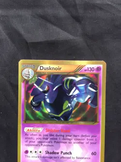 Pokemon Cards: Plasma Blast Secret Rare: Dusknoir 104/101 - Image 2