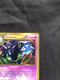 Pokemon Cards: Plasma Blast Secret Rare: Dusknoir 104/101 - Image 4