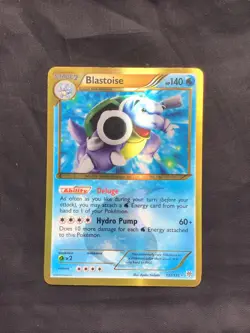 Pokemon Cards: Plasma Storm Secret Rare: Blastoise 137/135 - Image 1