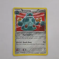 Bronzong 96/162 Rare XY Breakthrough Pokemon TCG Card Game Tomokazu Komiya Art - Image 1