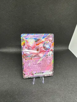 Pokemon TCG Destined Rivals Team Rocket's Mewtwo EX Card 081/182 Pack Fresh - Image 1
