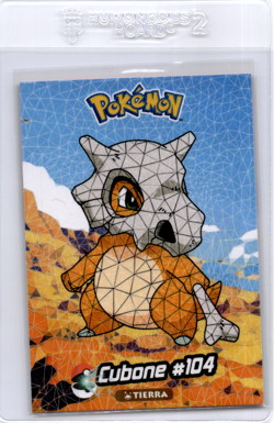 Cubone Pokemon card Crystal collection - Image 1