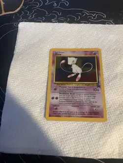 RARE Mew Promo Star Pokemon Card 1995 #151 - SHINY/HOLO - Image 2