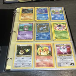 Pokemon Collection Binder Vintage Lot of Cards Holo Rare WoTC E-Reader Etc - Image 3