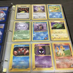 Pokemon Collection Binder Vintage Lot of Cards Holo Rare WoTC E-Reader Etc - Image 5