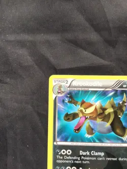 Pokemon Cards: Dragons Exalted Secret Rare: Krookodile 127/124 - Image 3
