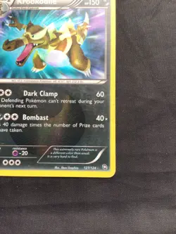 Pokemon Cards: Dragons Exalted Secret Rare: Krookodile 127/124 - Image 5
