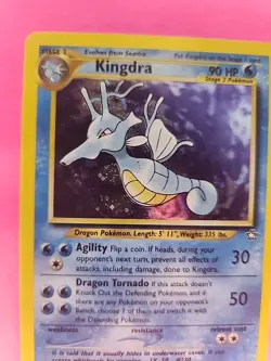 Kingdra Neo Genesis Holo Pokemon Card WOTC NM - Image 2